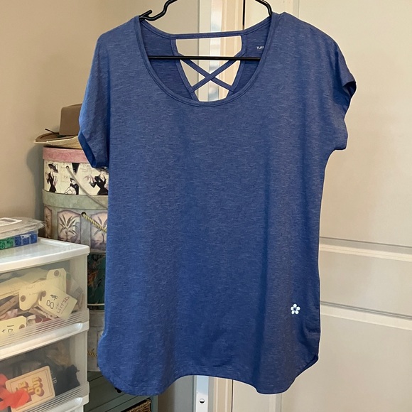 Tuff Athletics Tops - Tuff Athletics Indigo Short Sleeve Tee